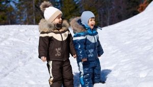 Winter suit for a boy
