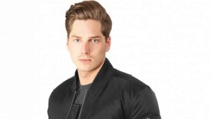 Winter men's bomber jacket