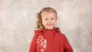 Children's parka for girls