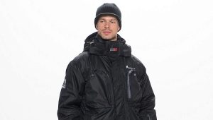 Winter men's suit 