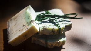DIY scrub soap