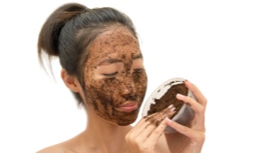 Coffee face scrub 