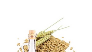 Wheat germ cosmetic oil