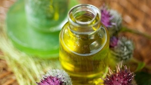 Burdock face oil for wrinkles