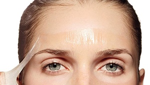 Face mask for wrinkles with gelatin