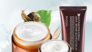 Popular cream Mizon with snails