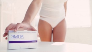 Pain relief cream for hair removal