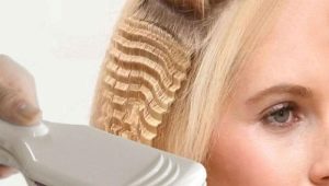 Corrugated curling irons