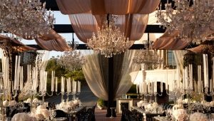 Features of the design of the wedding table