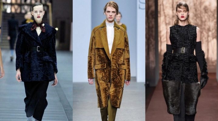 Astrakhan and broadtail coat