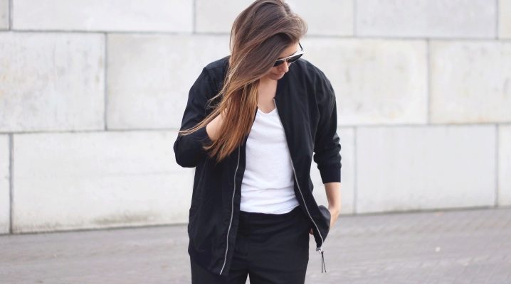 What to wear with a black bomber jacket?