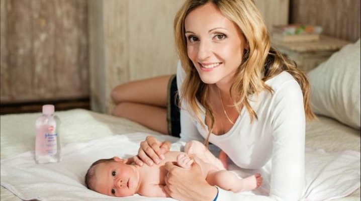 Baby body oil