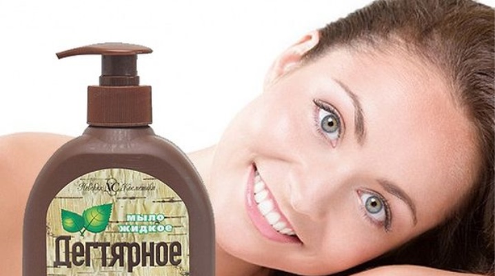 Tar soap for dandruff