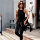 Black tank top