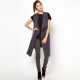 What to wear with a sleeveless cardigan?