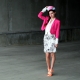 What to wear with a pink jacket?