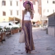 Women's wide trousers