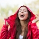 A rain jacket will keep you dry!
