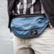 Sports waist bags: men's and women's models