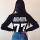 Name sweatshirts 