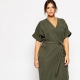 Plus Size Robe Dress