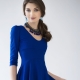 Dress with a sun skirt - an extravaganza of images