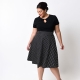 Dresses with a high waist for obese women