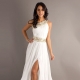 What to wear with a white long dress?