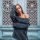Off-the-shoulder sweater: casual or sexy?
