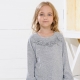 Warm dresses for girls are the new trend of the season
