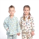 Pijama infantil de franela