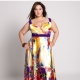 Long sundress for obese women
