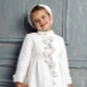 Draped coat for girls for spring and autumn
