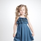 Denim sundress for girls