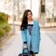 Stylish blue coat 2022