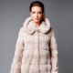 Light mink coat