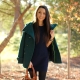 green coat