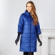 Women's coat on synthetic winterizer