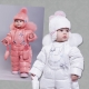 Children's winter overalls for girls