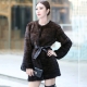 Belt - a stylish accessory for a fur coat