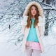 pink parka