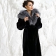 Sheared beaver fur coat