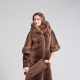 Mink fur coat