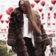 Transforming fox fur coat