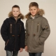 Winter parka for a teenage boy