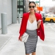 What color goes well with red in clothes?
