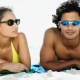 Fashionable sunglasses - eye protection in sunny weather