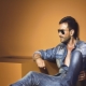 Men's round sunglasses