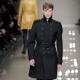 Winter leather men's boots