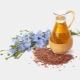 Linseed oil for hair